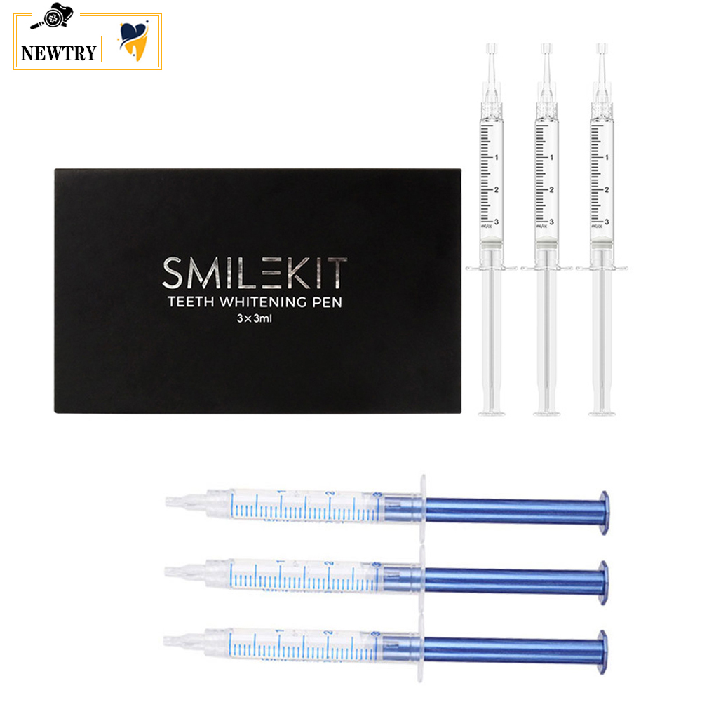 Teeth Whitening Laser - Dentes branqueamento Gel com Boutique Gift