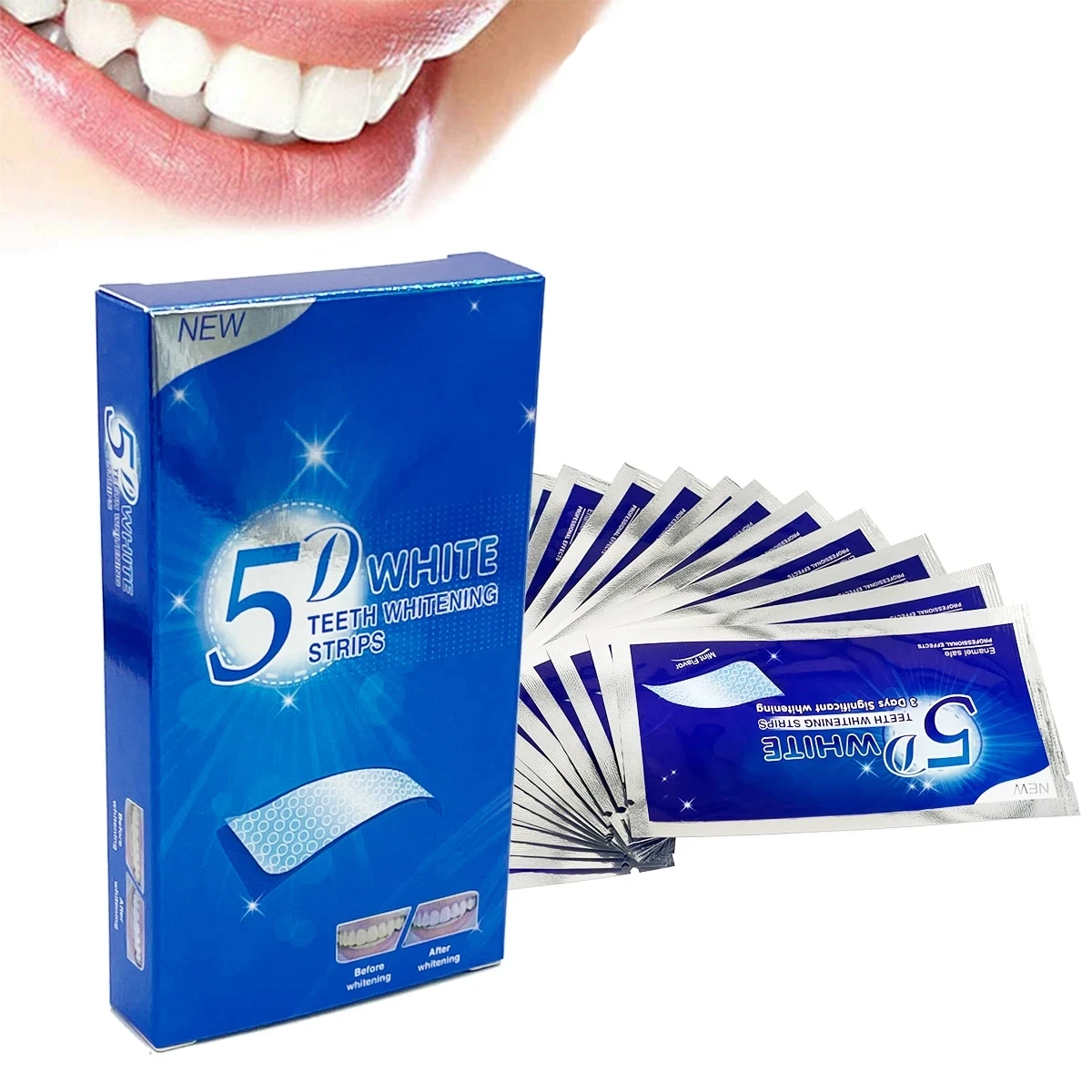 Tiras de Gel Clareador Dental  - Teeth Whitening Clinic avaliação e preço