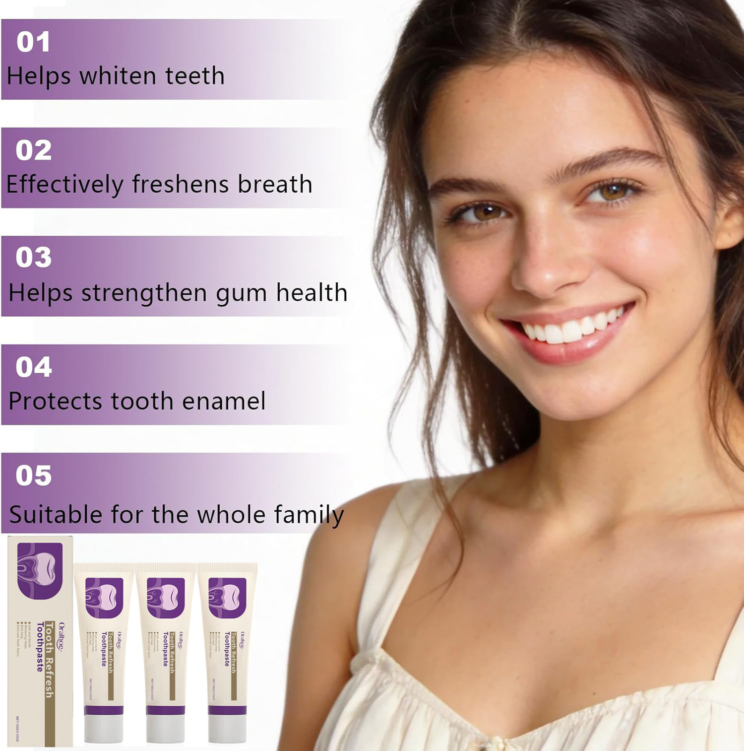 Pasta de Dente Clareadora com  - Teeth Whitening Natural avaliação e preço