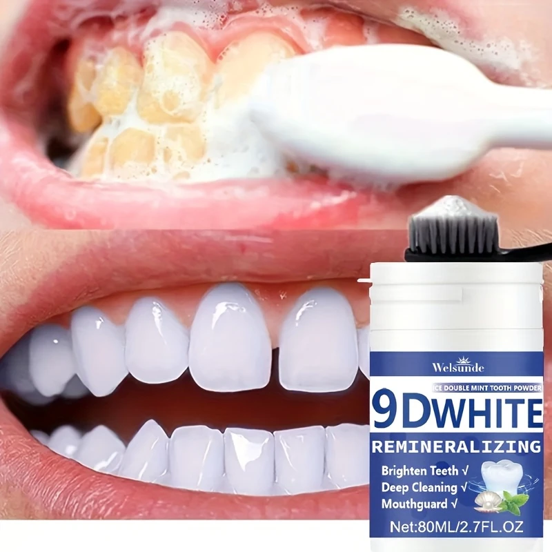 Pó Dental Remineralizante 9D c - Teeth Whitening Powder avaliação e preço