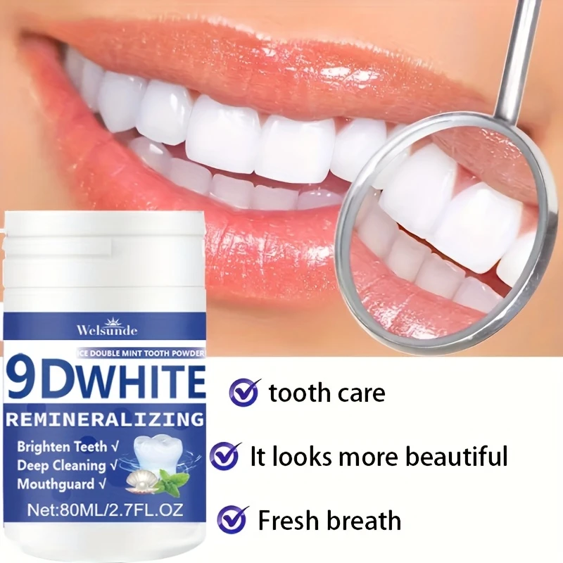 Pó Dental Remineralizante 9D c - Teeth Whitening Powder avaliação e preço