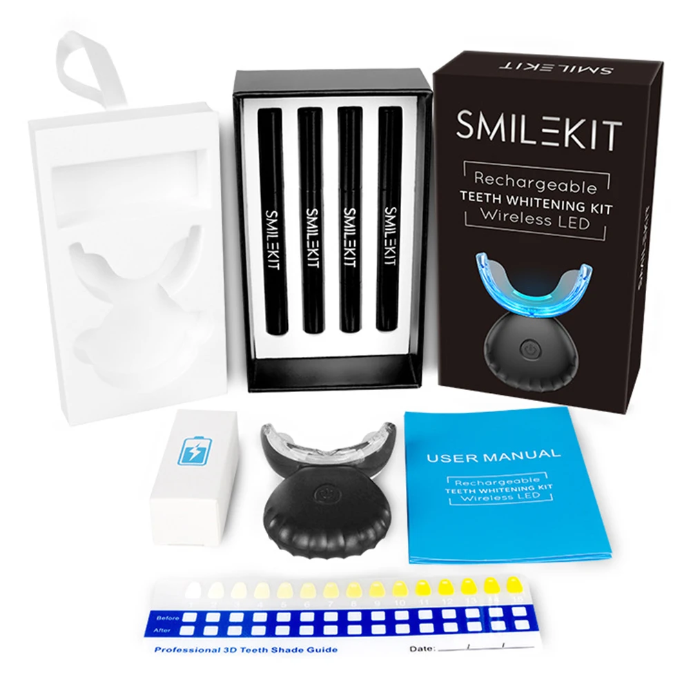Kit de clareamento dental dos  - Teeth Whitening Laser avaliação e preço