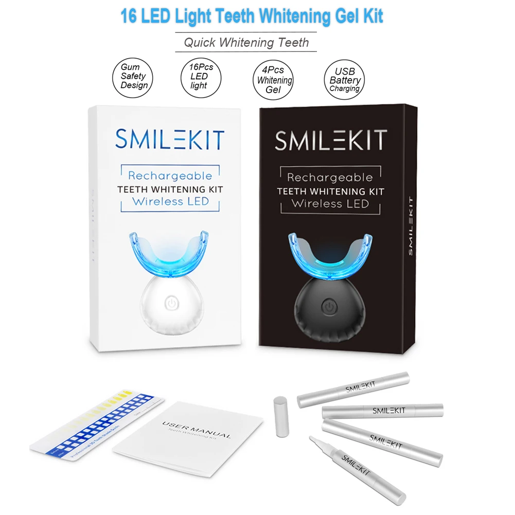Kit de clareamento dental dos  - Teeth Whitening Laser avaliação e preço