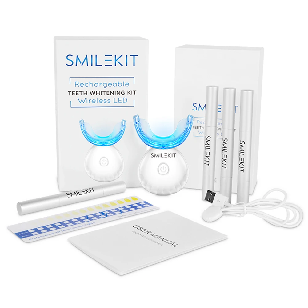 Kit de clareamento dental dos  - Teeth Whitening Laser avaliação e preço