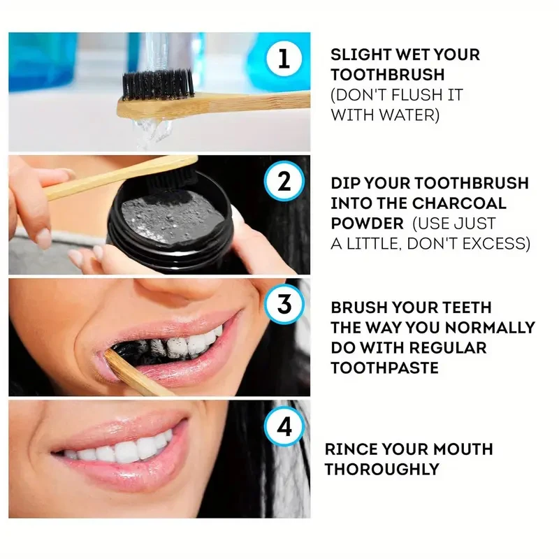 Dentes iluminando pó de clarea - Teeth Whitening Powder avaliação e preço